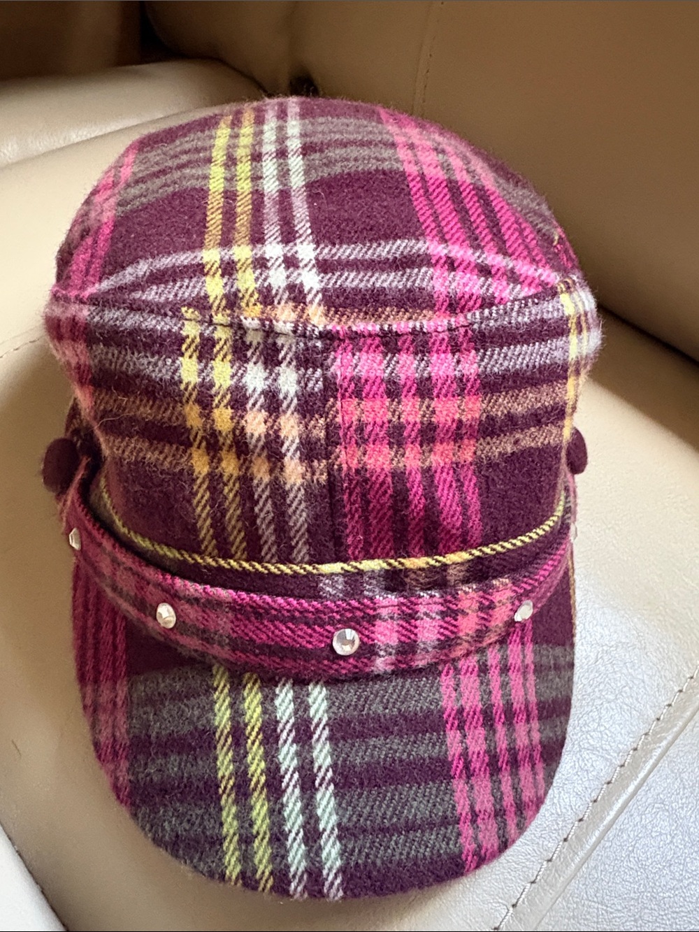 Plaid Cadet Hat